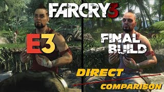 Far Cry 3  E3 vs Retail  Direct Comparison [upl. by Nivloc]