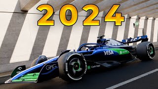 F1 2024 Visa CashApp Racing Bulls Livery [upl. by Lorollas]