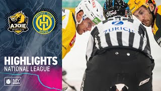 Ajoie vs Davos 31 – Highlights National League [upl. by Ayrad616]