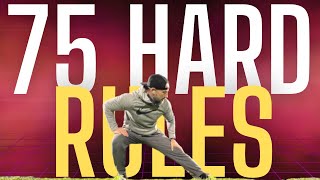 75 Hard Rules  An Overview of the 75 Hard Challenge Rules [upl. by Ytsenoh]