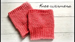 Crochet knee warmers [upl. by Theone]