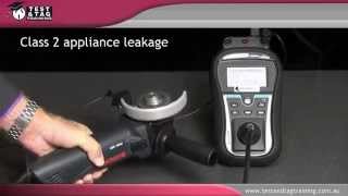 Leakage Current Test  Class II Appliance [upl. by Eadahs]