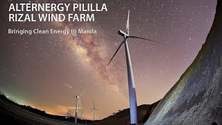 Alternergy Pililla Rizal Wind Farm Bringing Clean Energy to Manila [upl. by Nylsaj]