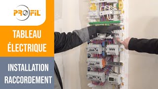 Installer et câbler un TABLEAU ELECTRIQUE de A à Z [upl. by Elleivad166]