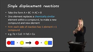 Single and double displacement reactions [upl. by Annie]