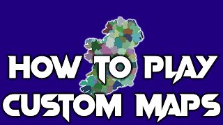 How to Play Custom Maps After 183 Update  Territorialio [upl. by Laddie20]