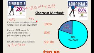 Finding Discounts Tax Commissions and Markups using percents Flip Lesson [upl. by Clawson]