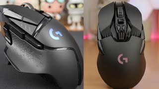 Logitech G502 vs Logitech G903 The Lightspeed showdown [upl. by Gilmer]