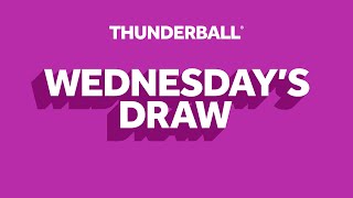 The National Lottery Thunderball draw results from Wednesday 13 December 2023 [upl. by Durnan]