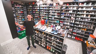 17 Year Old Shows Huge 1000000 Sneaker Collection [upl. by Regine]