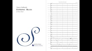 Nancy Galbraith – Euphonic Blues for Brass — Music amp Score — 4K [upl. by Jo463]