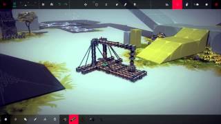 Walking Spider Bots  Mclaren F1  Besiege Alpha Sandbox [upl. by Rexferd732]