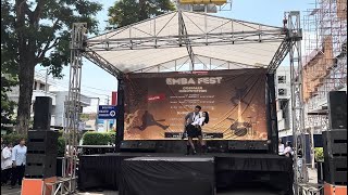 ShoTime CDX KIZZYThe Brat  HyunAampDAWN PING PONG Dance Cover at EMBA FEST [upl. by Oinotnanauj990]