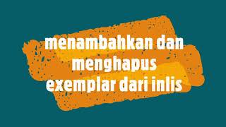 Tutorial inlislite 14  menambahkan dan menghapus eksemplar [upl. by Rubi565]