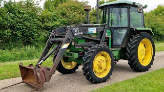 1985 John Deere 2140 4WD Tractor 22972 [upl. by Lehar]