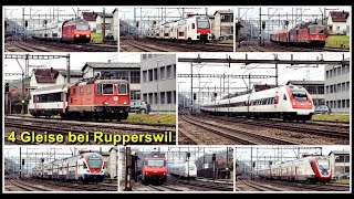 4 Gleise bei Rupperswil [upl. by Rycca]