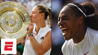 Wimbledon 2018 Highlights Kerber stuns Serena Williams to win 3rd Grand Slam title  ESPN [upl. by Schroder]