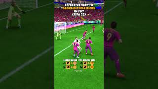 Score Bicycle Kick Goals in FUT  FIFA 23 [upl. by Kristofer]