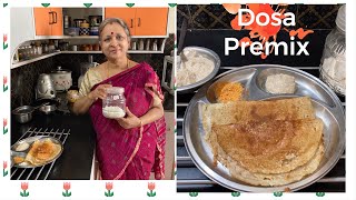 Dosa Premix  Tasty Crispy Dosa  Just add water  No Soda No Eno [upl. by Donetta254]