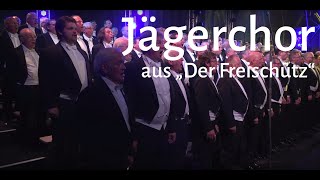 Jägerchor  Hunters Chorus  Der Freischütz w English subtitles Male Voice Choir MVC Mens Chorus [upl. by Nageam511]