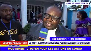 LE HAUT  KATANGA prêt à accueillir FATSHI BETON ce vendredi 08  11  2024 COUP DE PROJECTEUR [upl. by Allistir]