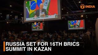 Russia set for 16th BRICS Summit in Kazan  DD India News Hour [upl. by Siroled455]