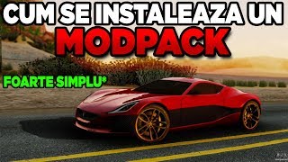 CUM SA INSTALEZI ORICE MODPACK SAMP TUTORIAL [upl. by Coady]