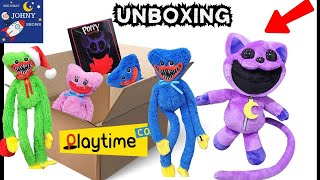 NEW PACKAGE FROM PLAYTIME CO Catnap Plush Grumpy Huggy Special Catnap Pin and Many more Huggies [upl. by Woodie]