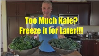 How to Preserve Kale for the Winter [upl. by Zaria]