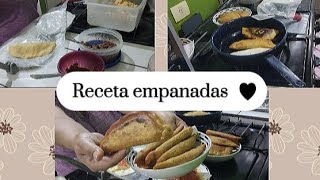 Receta de empanadas de maseca nati vlogs [upl. by Naimed715]