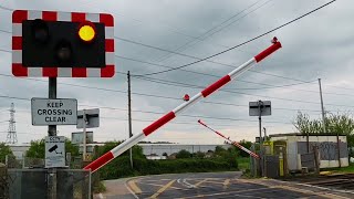 Broad Oak Level Crossing Kent [upl. by Ynohtnael823]