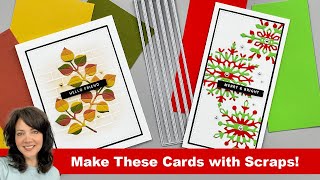 Make These Cards with Scraps [upl. by Moria]