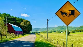 Burkes Garden Virginia Home of Appalachia Backcountry Amish amp John Wayne [upl. by Niveg]