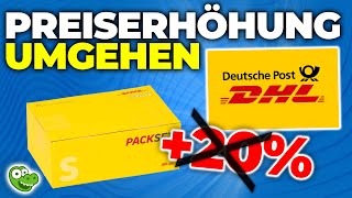 DHL Pakete werden teurer  SO sicherst du dir noch 3 Jahre die günstigen Preise [upl. by Attenyl]