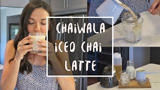 Chaiwala Chai How to Make Iced Chai Lattes at Home [upl. by Kippar173]