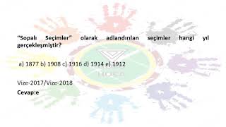 AUZEF ÇOCUK GELİŞİMİ Atatürk İlkeleri ve İnkılap Tarihi Vize Soruları [upl. by Atipul552]