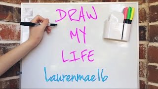 DRAW MY LIFE  LaurenMae16 [upl. by Nnayecats]