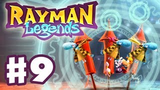 Rayman Legends  Gameplay Walkthrough Part 9  Invaders PS3 Wii U Xbox 360 PC [upl. by Namijneb]