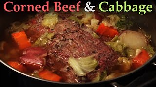 Easy Corned Beef with Cabbage Recipe [upl. by Halak]