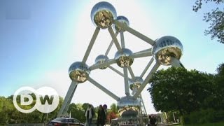 The Atomium  Brussels most popular landmark  DW English [upl. by Ziwot]