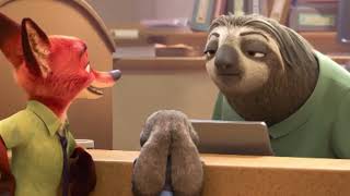 Zootopia Meet the Sloth DMV Scene 1080p [upl. by Losyram]