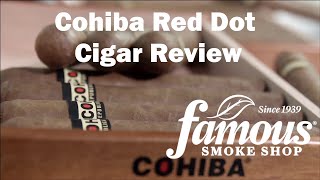 Cohiba Red Dot Cigars Review  Famous Smoke Shop [upl. by Akinak]