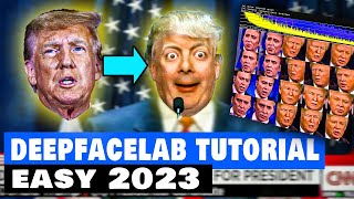 Easy DeepFake Tutorial using DeepFaceLab  Part 1 2023 [upl. by Arnon]