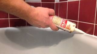 How to recaulk a bathtub [upl. by Eno]