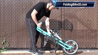 STRiDA LT Folding Bicycle  How to Fold and Unfold [upl. by Fredela]