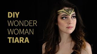 Wonder Woman Tiara w Worbla  How to [upl. by Anirahc672]