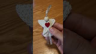 Lets make a crochet angel ornament [upl. by Hoffer452]