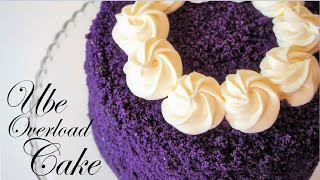 Ube Overload Cake Ala Red Ribbon [upl. by Cello]