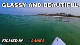 Surfing Glassy Waves in the Tropics Intermediate Surfer POV [upl. by Ramberg818]