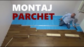 Montare parchet laminat [upl. by Adao]